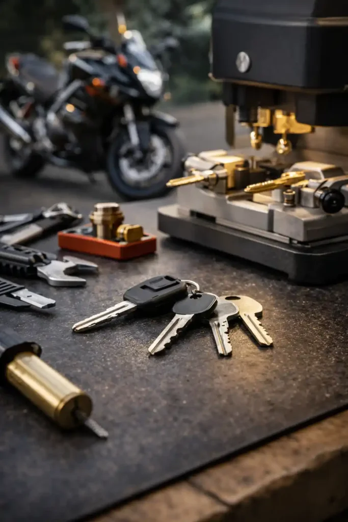 Bike key duplication and repair for all two-wheelers in Bengaluru
