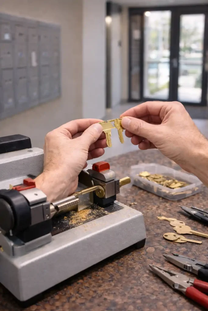 Building and apartment key copying service in Bengaluru