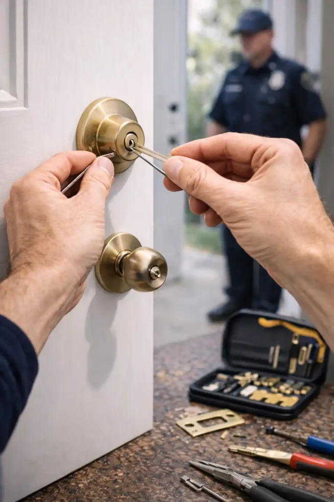 Emergency door unlocking service without damage in Bengaluru