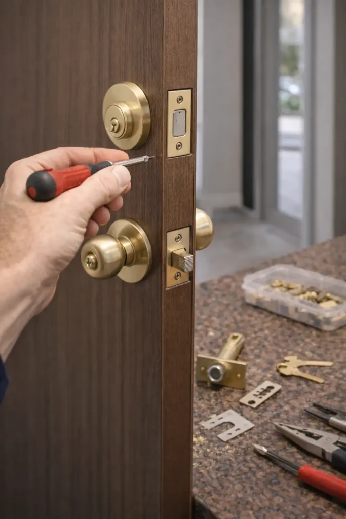 Lock hardware repair and replacement service in Bengaluru