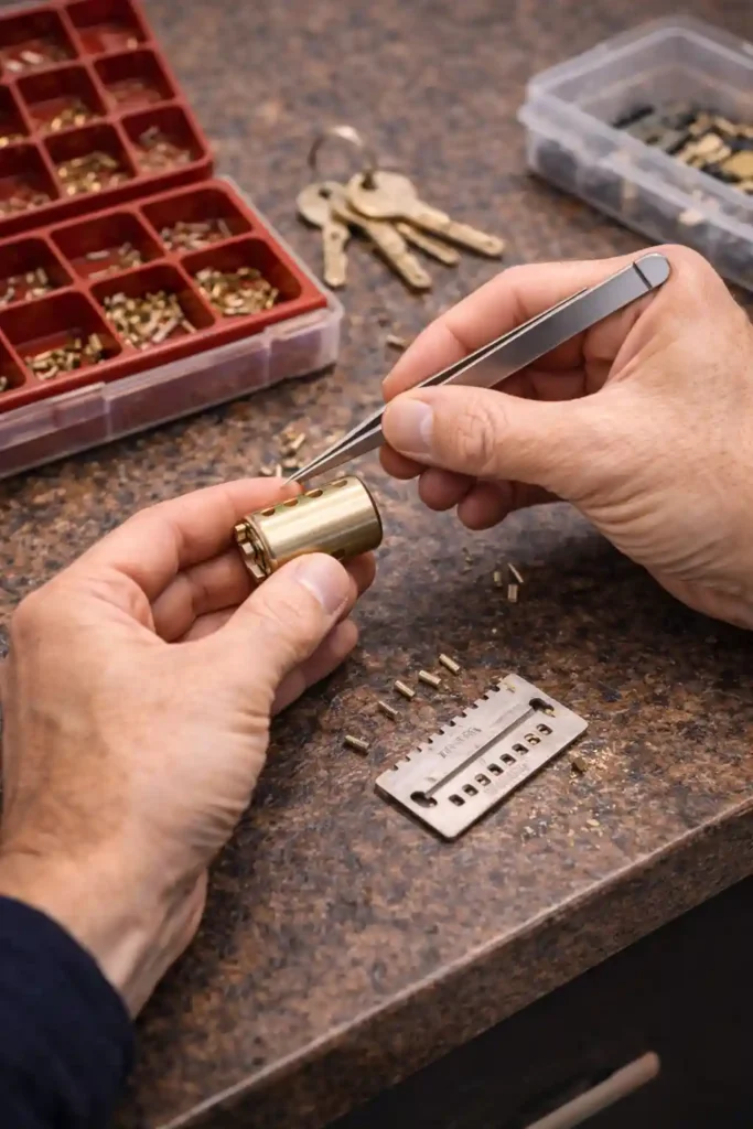 Lock rekeying service to change key access in Bengaluru