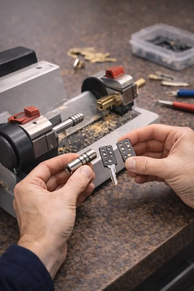 Magnetic and tubular key duplication service in Bengaluru